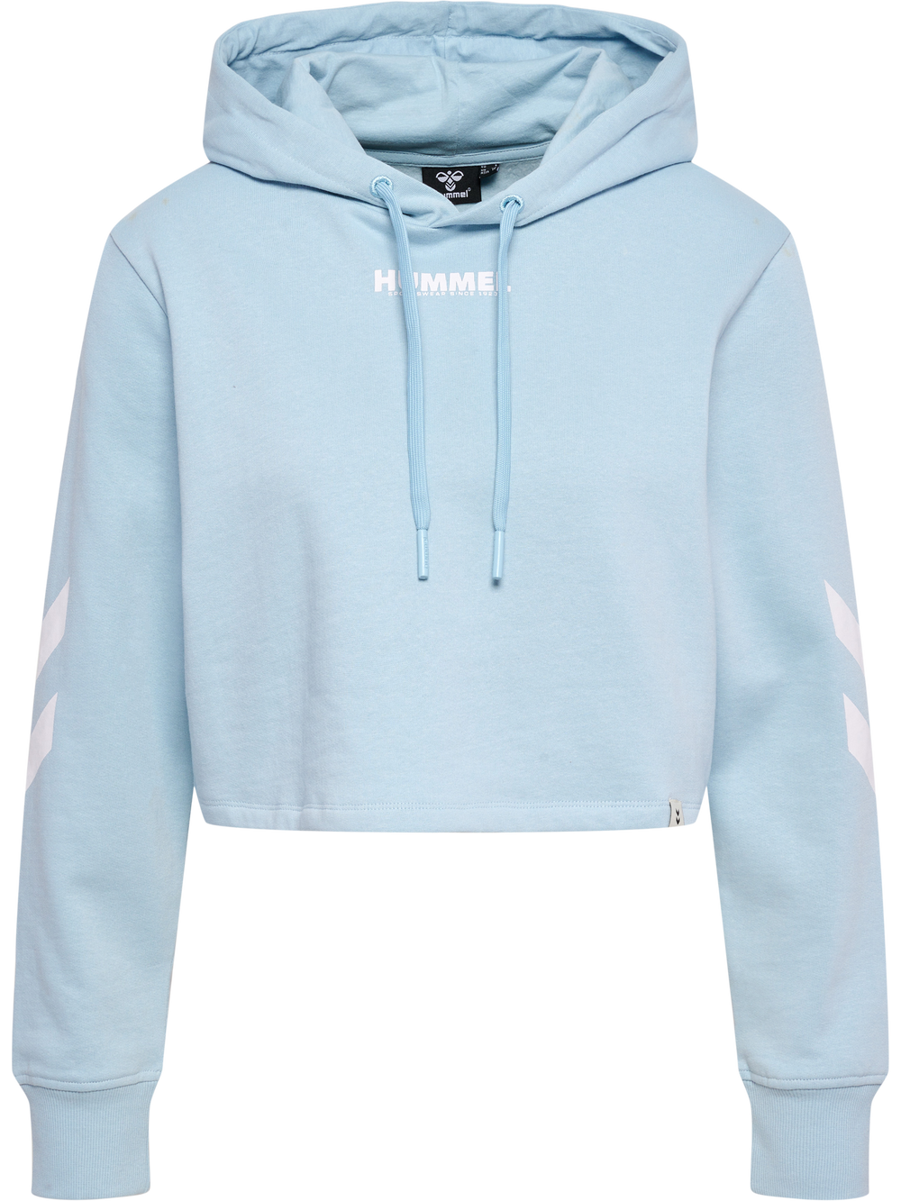 HUMMEL Legacy Cropped Hoodie Damen (celestial blue)