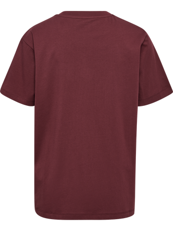 HUMMEL Frame Cotton T-Shirt S/S Damen (chocolate truffle)