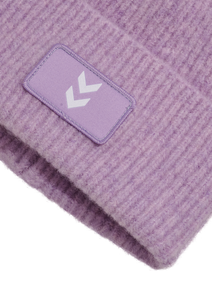 HUMMEL Baloo Wool Patch Beanie Kind (pastel lilac)