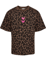 HUMMEL Rebel T-Shirt S/S Kind (cocoa brown)