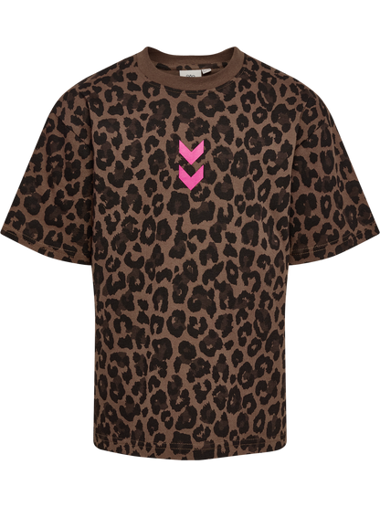 HUMMEL Rebel T-Shirt S/S Kind (cocoa brown)