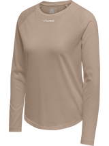 HUMMEL Mt Vanja T-Shirt L/S Damen (driftwood)