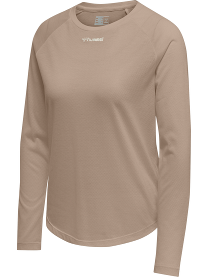 HUMMEL Mt Vanja T-Shirt L/S Damen (driftwood)