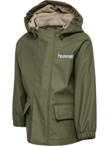 HUMMEL Solo Pu Rain Bib Set Kind (dusty olive)