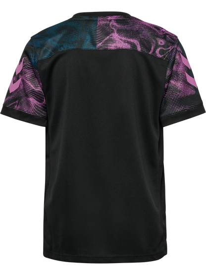 HUMMEL Blaze Club 26 Graphic Tee Kind (black/pink)
