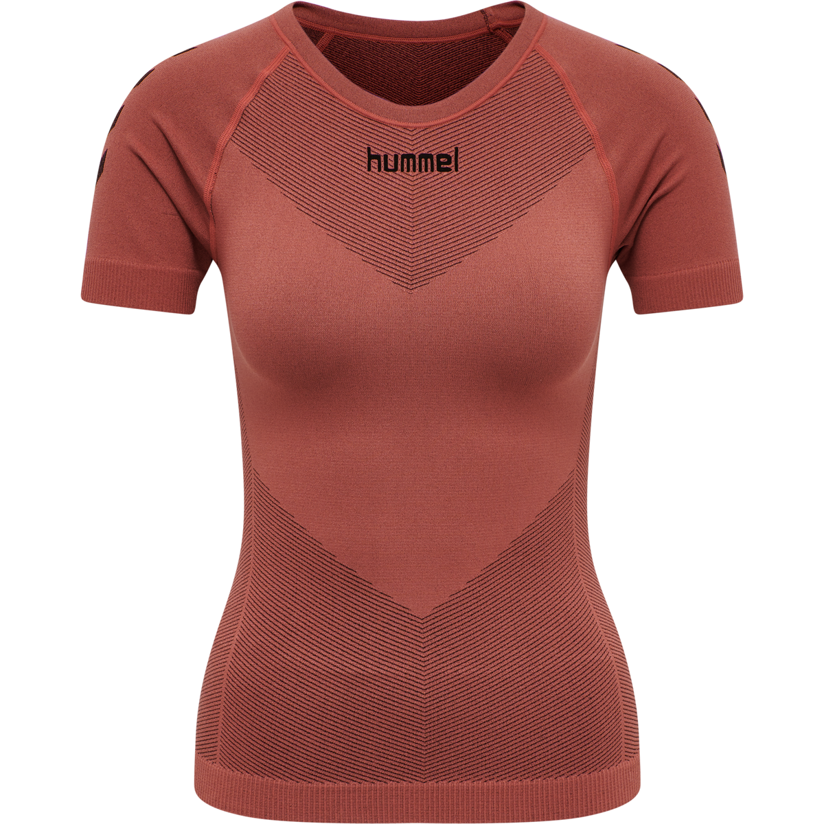 HUMMEL First Seamless Jersey S/S Damen (marsala)