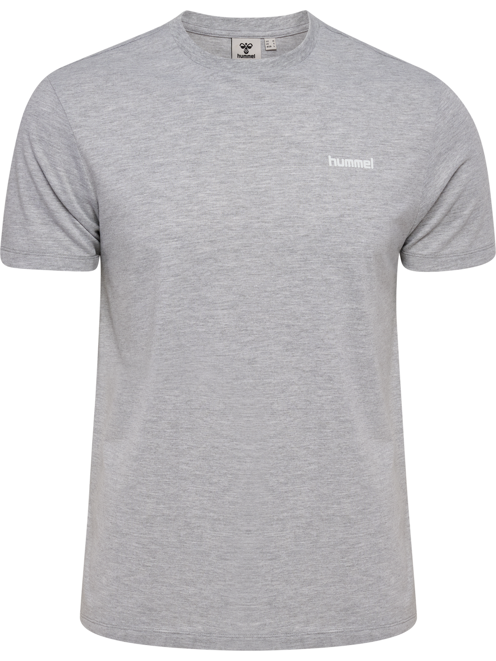 HUMMEL Frame Cotton T-Shirt S/S (light grey melange)