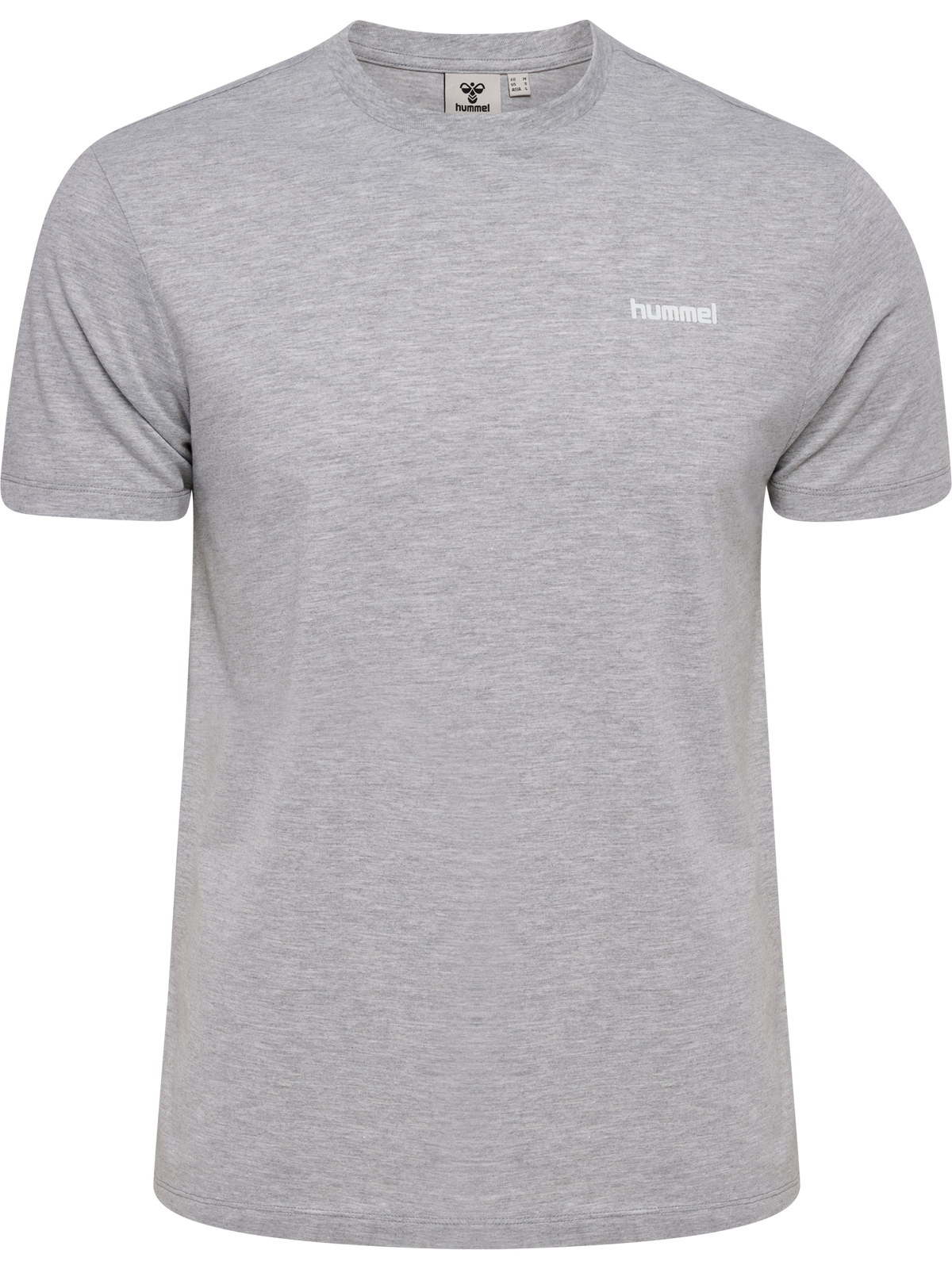 HUMMEL Frame Cotton T-Shirt S/S (light grey melange)
