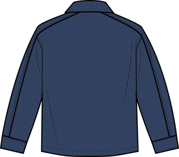 HUMMEL Magne Overshirt Kind (estate blue)
