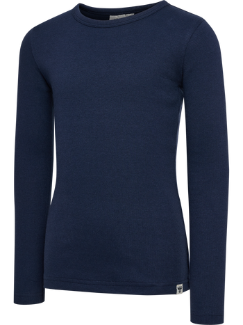 HUMMEL Alpha T-Shirt L/S Kind (dress blues)