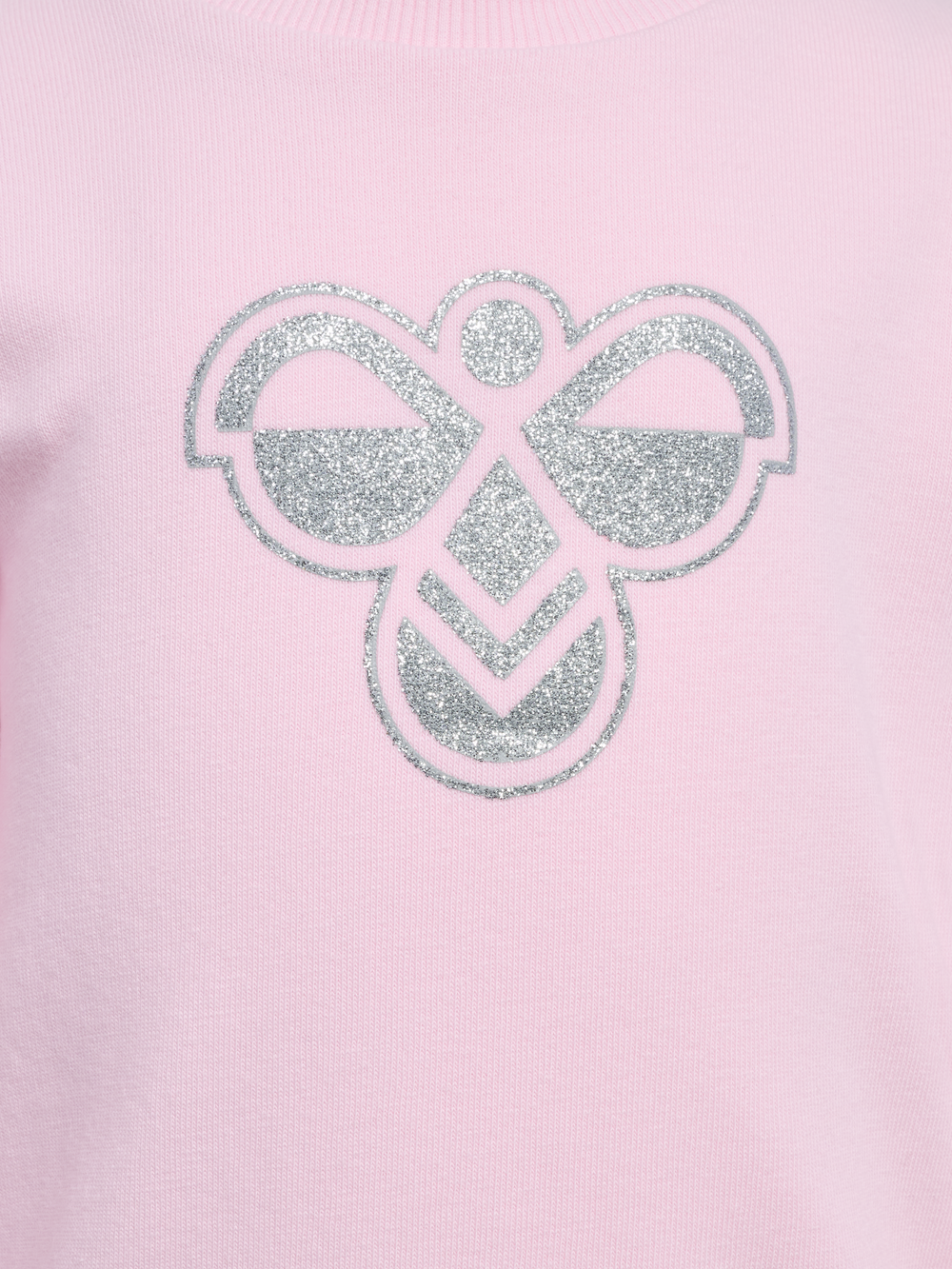 HUMMEL Mini Jersey Crewsuit Bee Kind (pink lady)