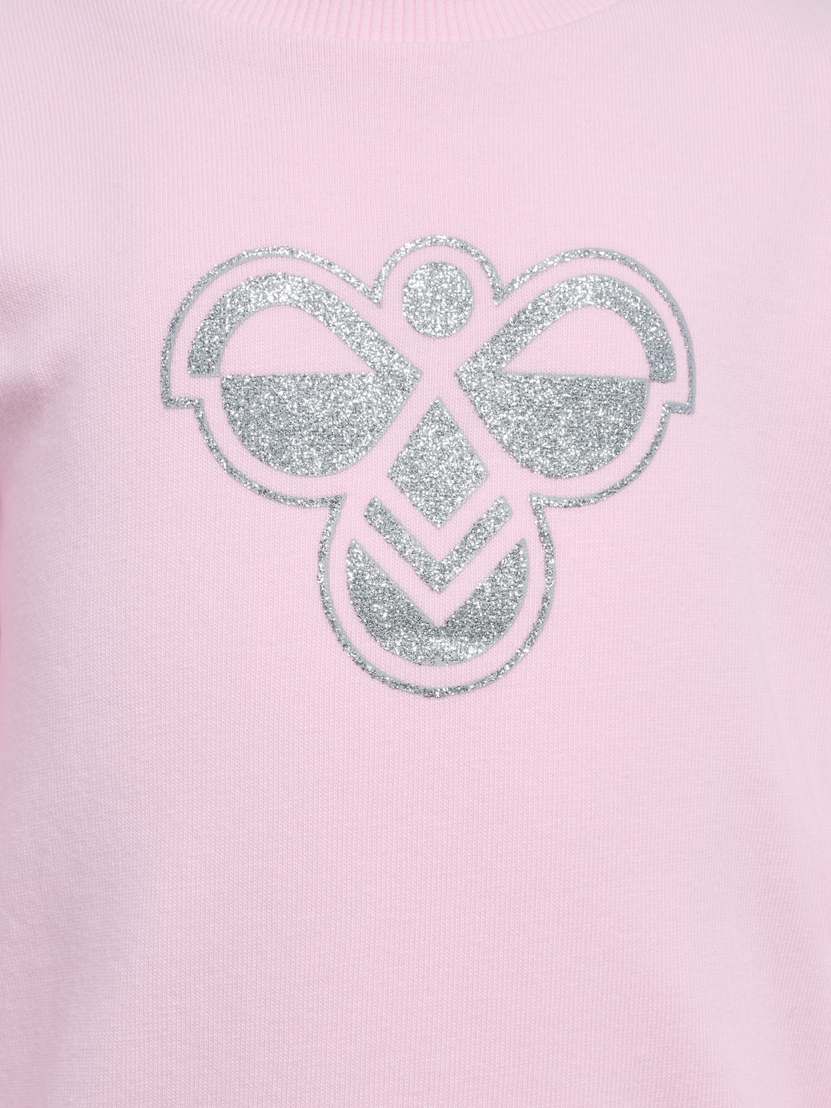 HUMMEL Mini Jersey Crewsuit Bee Kind (pink lady)