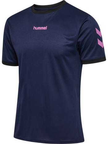 HUMMEL Blaze Club 26 Poly Tee (marine/pink)