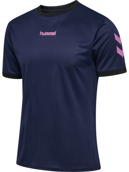 HUMMEL Blaze Club 26 Poly Tee (marine/pink)