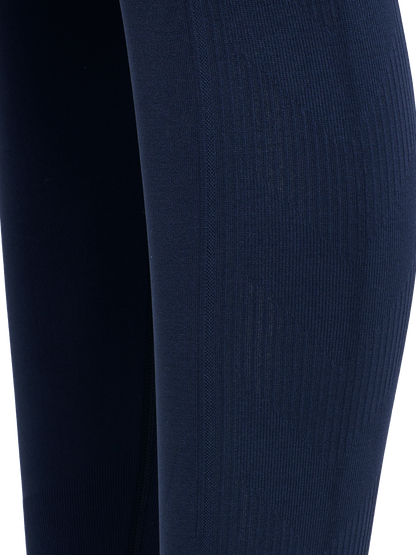 HUMMEL Tif Seamless High Waist Tights Damen (black iris)
