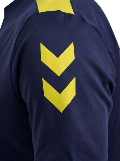 HUMMEL Essential 2.0 Jersey S/S (marine/blazing yellow)