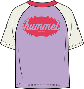 HUMMEL Toni Graphic T-Shirt S/S Kind (lavendula)