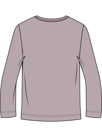 HUMMEL Wool T-Shirt L/S Kind (cloud gray)