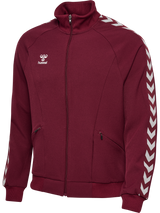 HUMMEL Root Track Zip Jacket (zinfandel/cannoli cream)