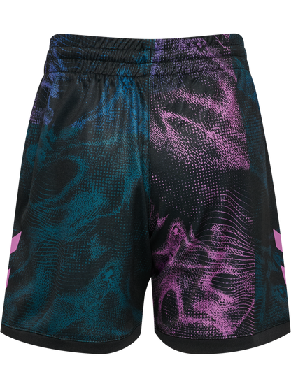 HUMMEL Blaze CLUB26 Graphic Shorts Kind (black/pink)