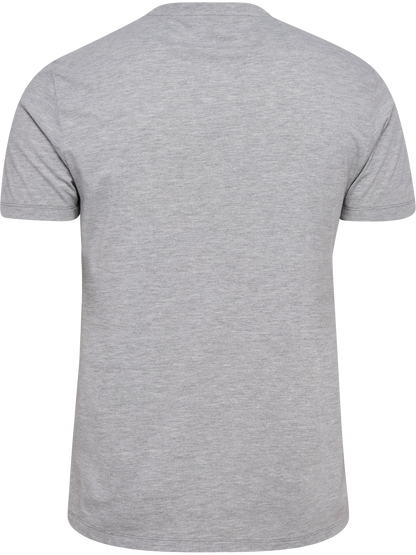 HUMMEL Frame Cotton T-Shirt S/S (light grey melange)