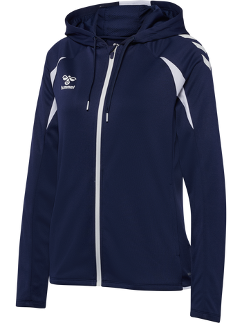 HUMMEL Core 2.0 Zip Hoodie Damen (marine/white)