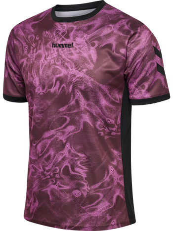 HUMMEL Blaze Club 26 Graphic Tee Kind (liatris/huckleberry)