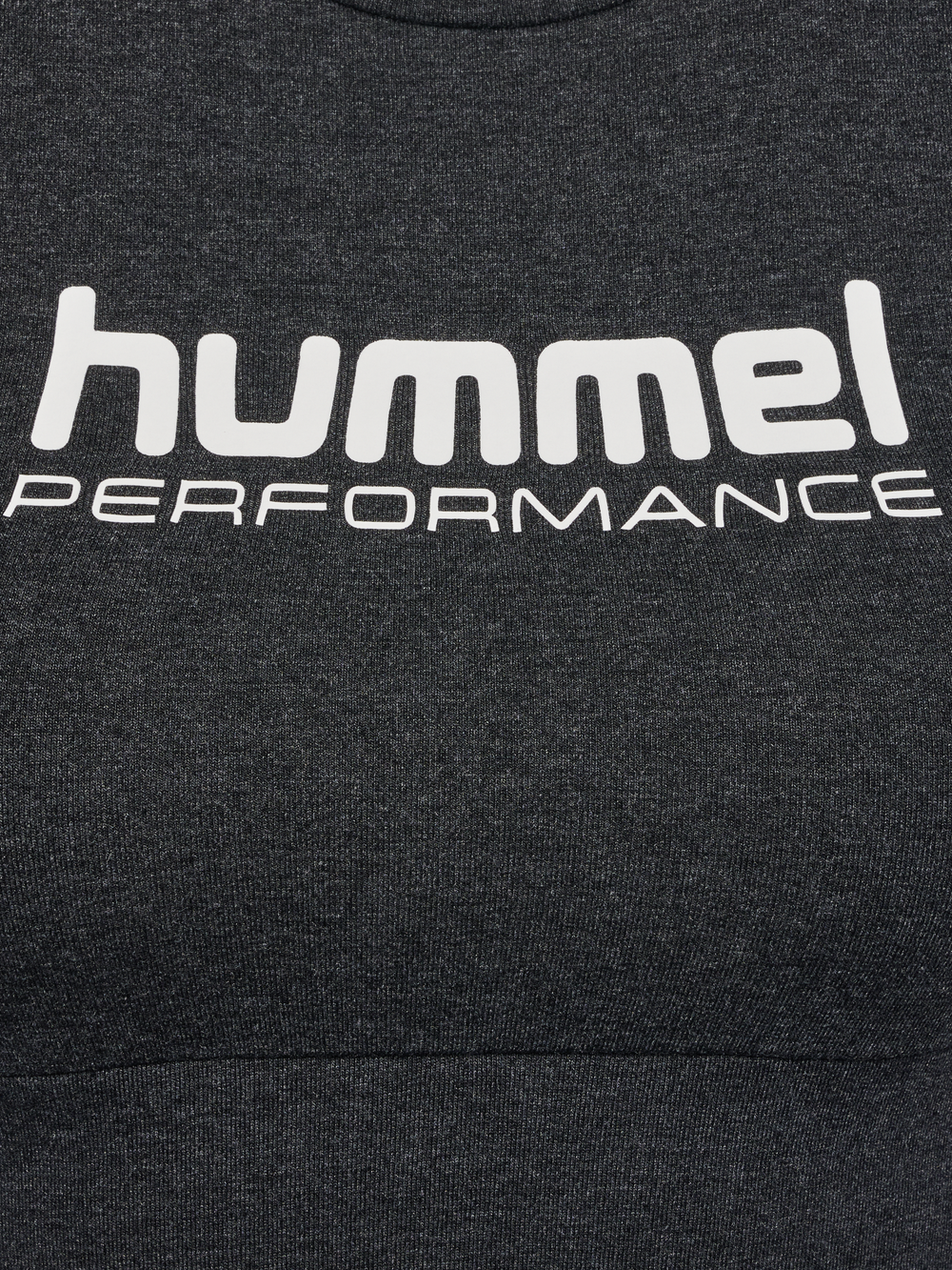 HUMMEL Pulse Logo Light Support Bra Damen (black melange)