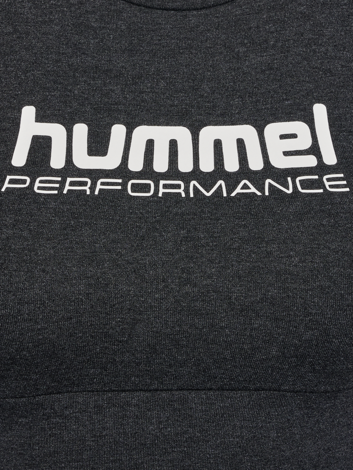 HUMMEL Pulse Logo Light Support Bra Damen (black melange)