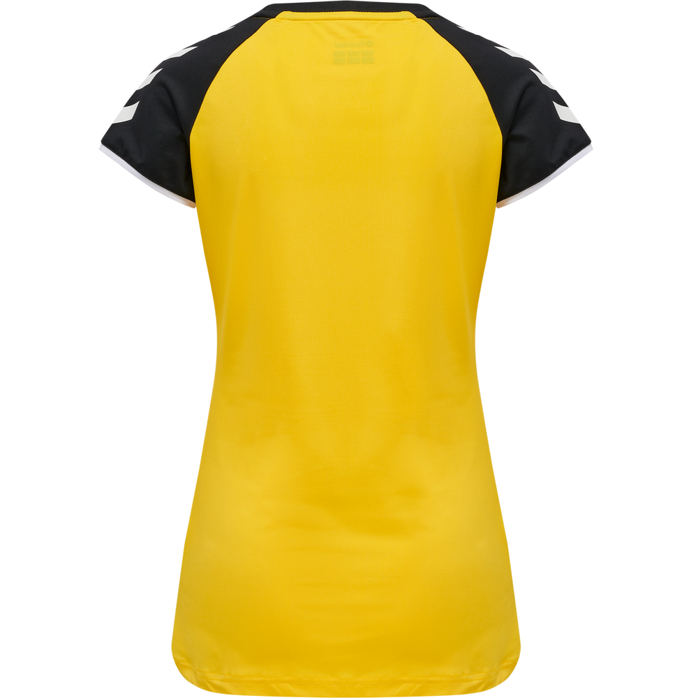 HUMMEL Core Volley Stretch Tee Wo Damen (blazing yellow)