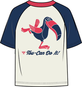 HUMMEL Toni Graphic T-Shirt S/S Kind (estate blue)