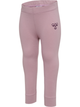 HUMMEL Mini 2-Pack Tights Kind (black plum/sea fog)