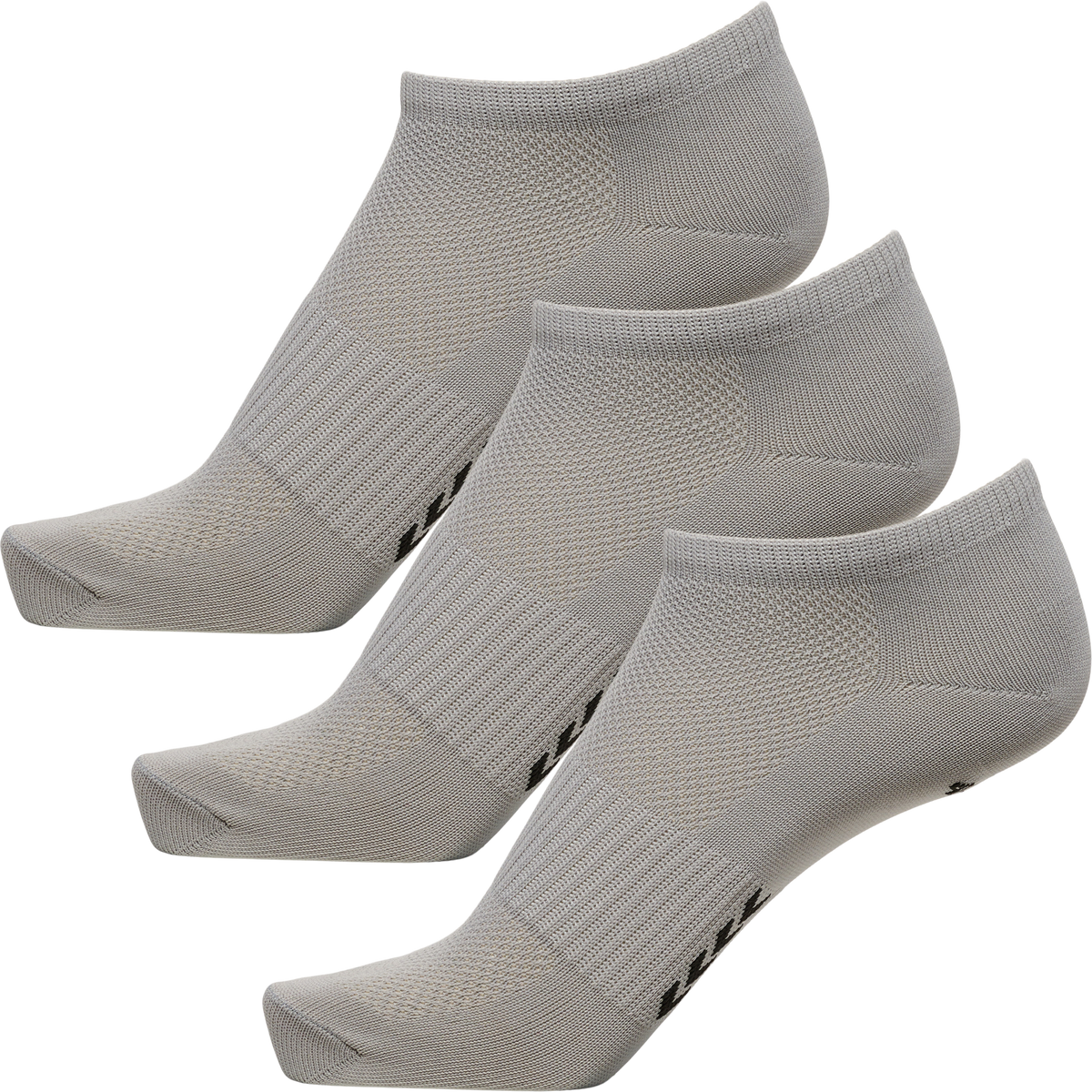 HUMMEL Sport Ancle 3-Pack Socks (grey melange)