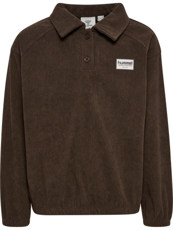HUMMEL Cordy L/S Loose Shirt Kind (chocolate brown)