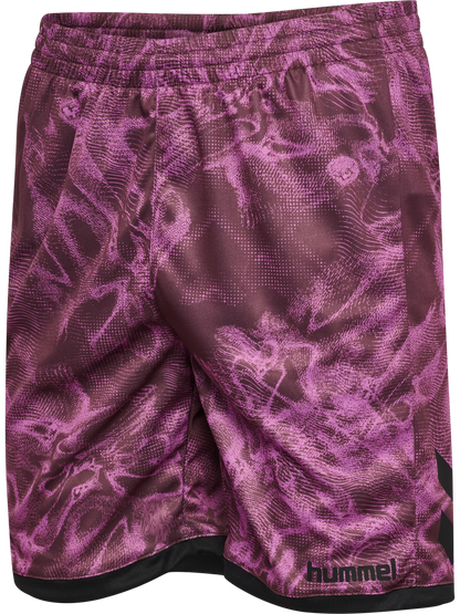 HUMMEL Blaze CLUB26 Graphic Shorts Kind (liatris/huckleberry)