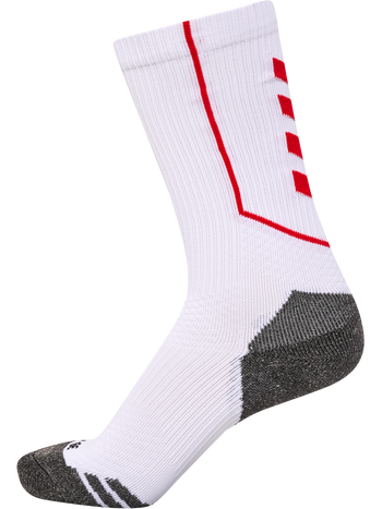 HUMMEL Pro Training Socks Low (white/true red)