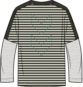 HUMMEL Otto Layer T-Shirt L/S Kind (rosin)