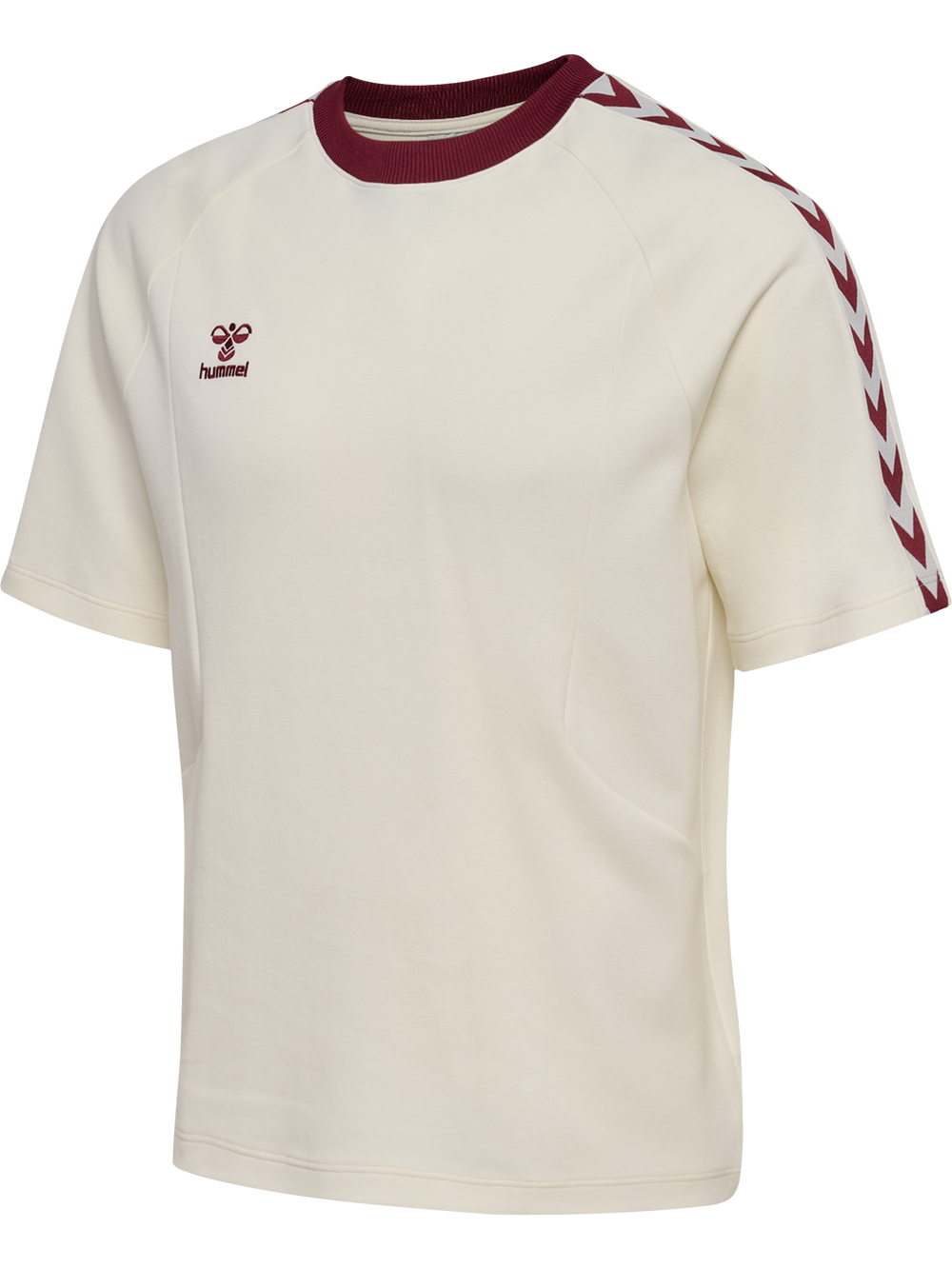 HUMMEL Root T-Shirt S/S (cannoli cream/zinfandel)