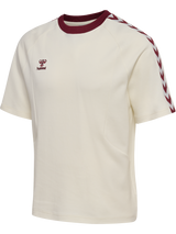 HUMMEL Root T-Shirt S/S (cannoli cream/zinfandel)