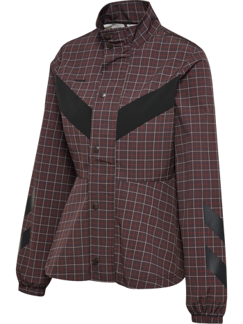 HUMMEL I-D Funnel Neck Check Jacket Damen (checkers)