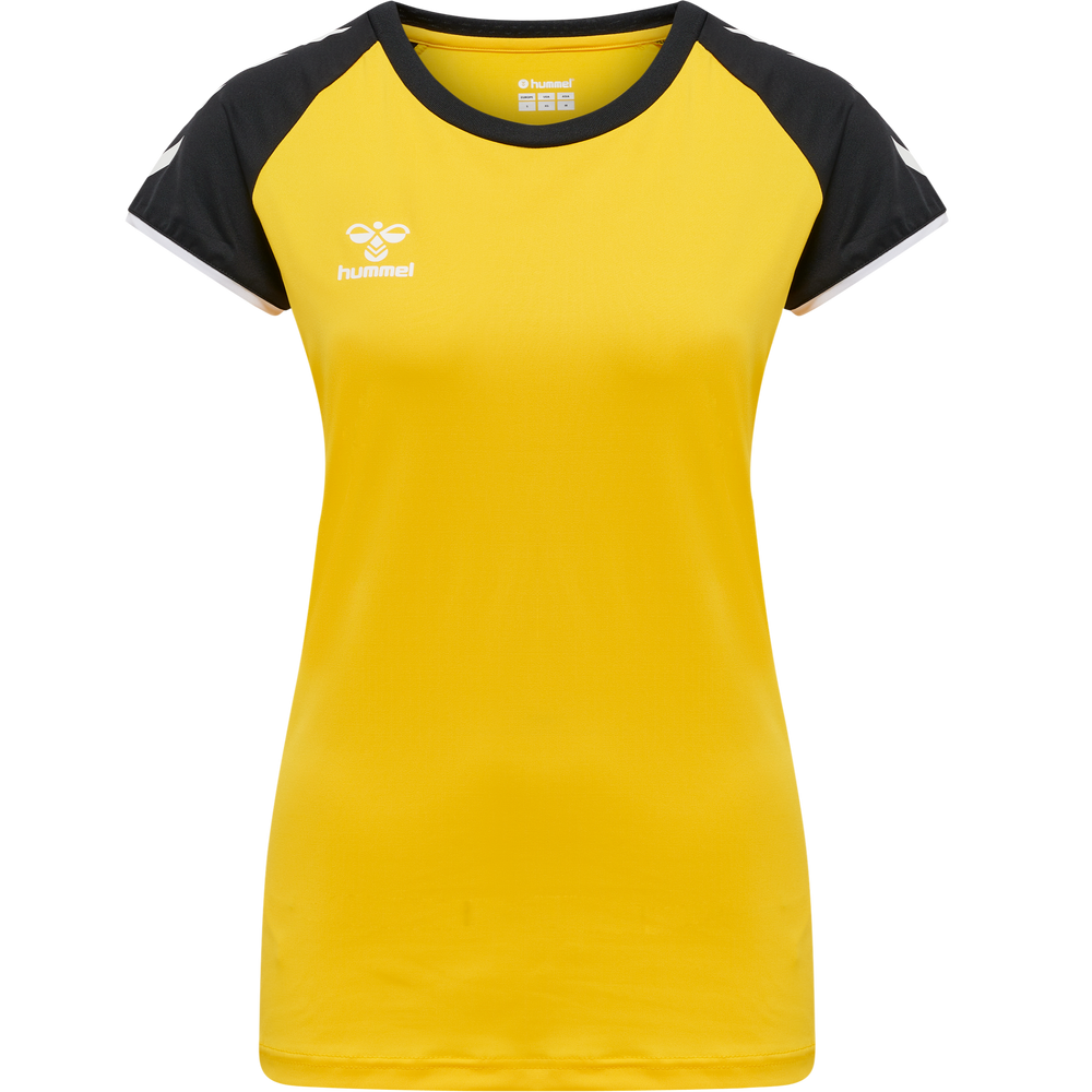 HUMMEL Core Volley Stretch Tee Wo Damen (blazing yellow)