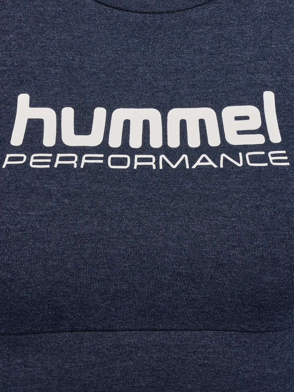 HUMMEL Pulse Logo Light Support Bra Damen (dress blue melange)