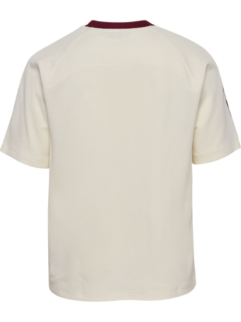 HUMMEL Root T-Shirt S/S (cannoli cream/zinfandel)