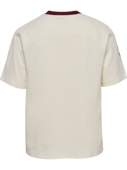 HUMMEL Root T-Shirt S/S (cannoli cream/zinfandel)
