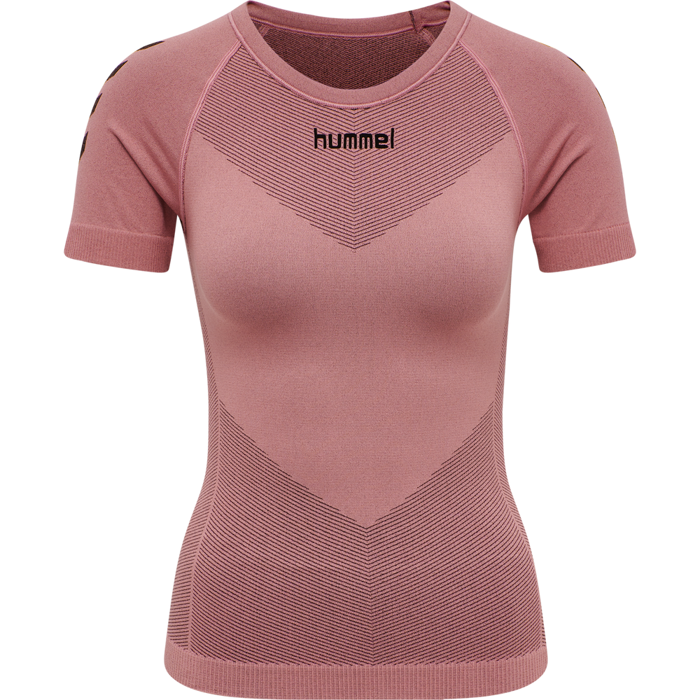 HUMMEL First Seamless Jersey S/S Damen (dusty rose)