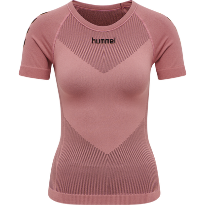 HUMMEL First Seamless Jersey S/S Damen (dusty rose)