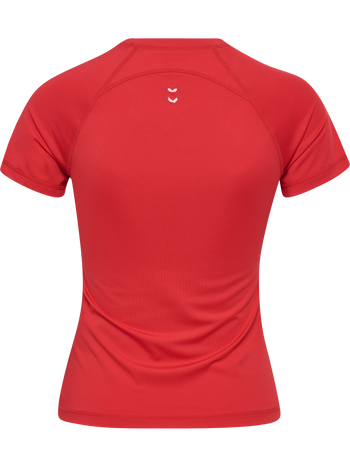 HUMMEL Prima T-Shirt S/S Damen (chinese red)