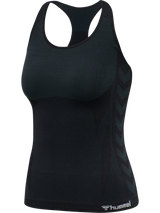 HUMMEL Clea Seamless Top Damen (black melange)