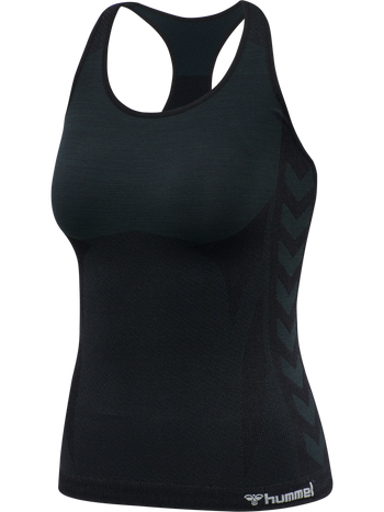 HUMMEL Clea Seamless Top Damen (black melange)
