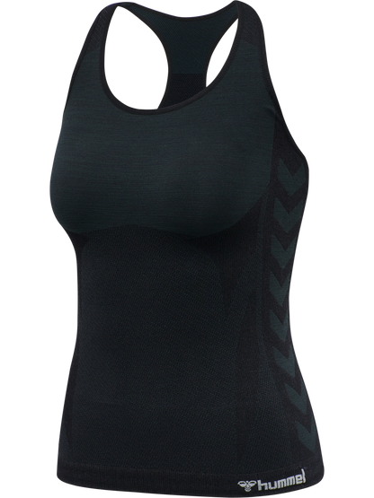HUMMEL Clea Seamless Top Damen (black melange)